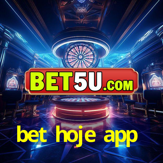 bet hoje app